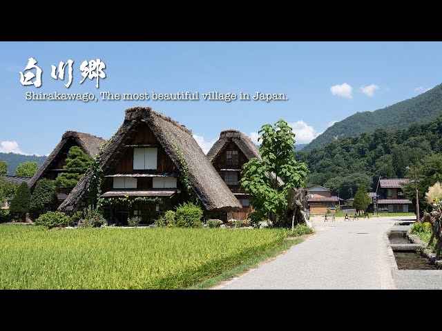 Shirakawa-go ngôi làng đẹp nhất tại Nhật Bản