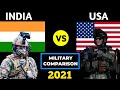 USA vs India Military Power Comparison 2021 | India vs us military power | america vs india military