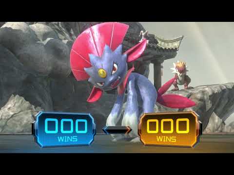 DJSand22 (Weavile) vs PaperSak (Garchomp)  - Pokken Reverse Mains at Alpha - 4/16/19
