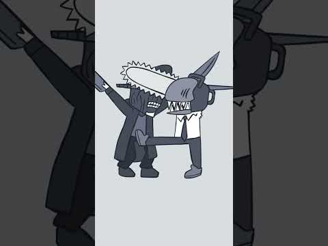 Just a flesh wound (chainsaw man vs katana man)