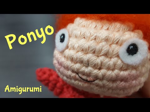 Amigurumi | PONYO crochet + needle felting