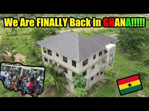 I'm FINALLY BACK in GHANA!! (Two-Story Home Group Tour!)
