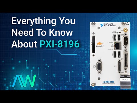Video thumbnail for Product Demo: PXI-8196