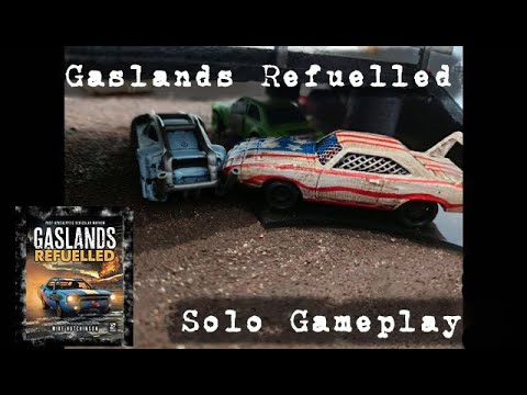 Gaslands Solo Gameplay Battle Report