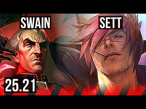 SWAIN vs SETT (TOP) | EUW Master | 25.21