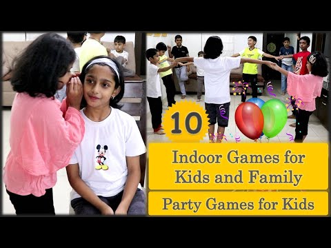 10 Indoor Games for Kids | Party Games for Kids | Games for kids group | Picnic Games | Team Games
