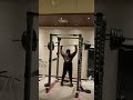 オーバーヘッドプレス練習 160kg ミリタリープレス OHP160kg(with hip drive) ストロングマントレーニング