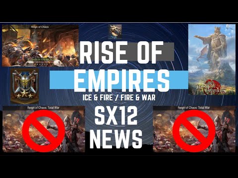 ROC SX12 News - Rise Of Empires Ice & Fire