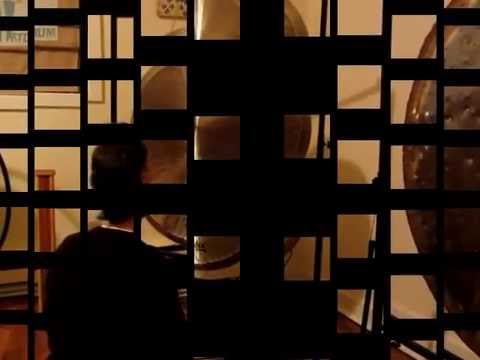 28" Sabian Zodiac Gong Played w/ Cannon Mallet
