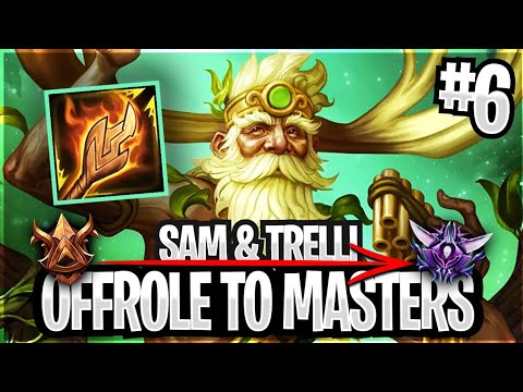 MANAKIN SYLVANUS SOLO - Offrole To Masters Ft. TrelliRelli - Ep.6 - SMITE