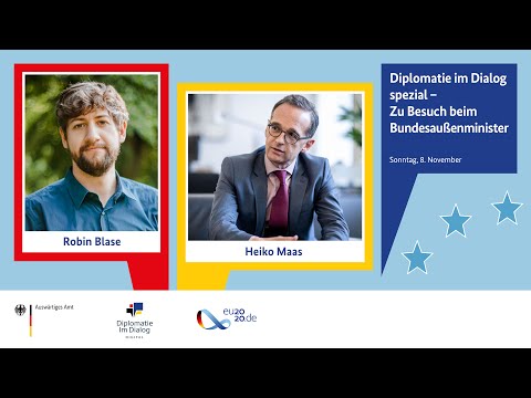 Zu Besuch bei Außenminister Maas – Diplomatie im Dialog spezial #diplotalk