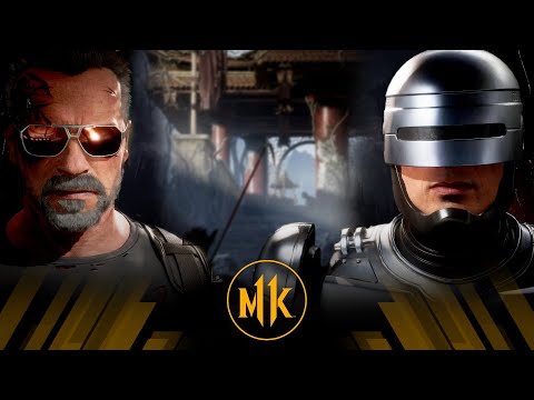Mortal Kombat 11 - The Terminator Vs Robocop (Very Hard)