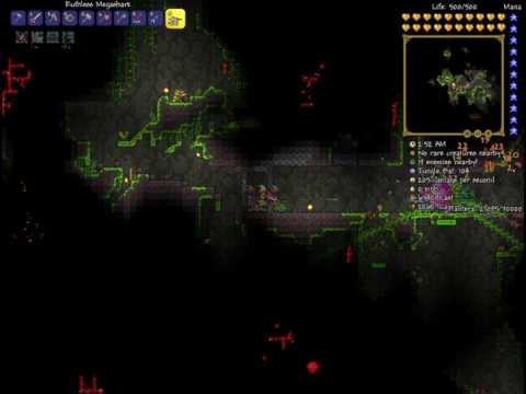 Terraria - Very Easy Plantera Method With Any Gun and Any Bullets