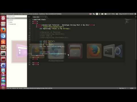 021 Javascript Tutorial Datatype String Part 2 Ep 21
