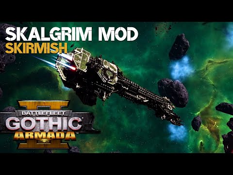 TITANS - 5x Invincible Reason | Skalgrim Mod Skirmish | Battlefleet Gothic: Armada 2