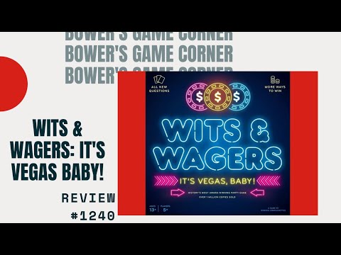 Bower's Game Corner: Wits & Wagers: It's Vegas, Baby! Review