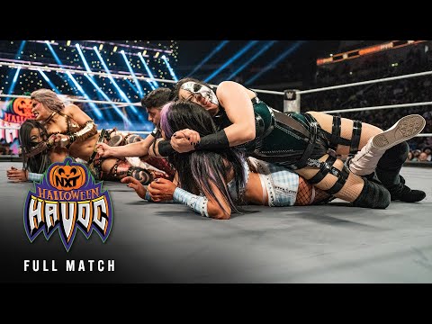 FULL MATCH: Giulia & Stephanie Vaquer vs. Roxanne Perez & Cora Jade: NXT Halloween Havoc 2024