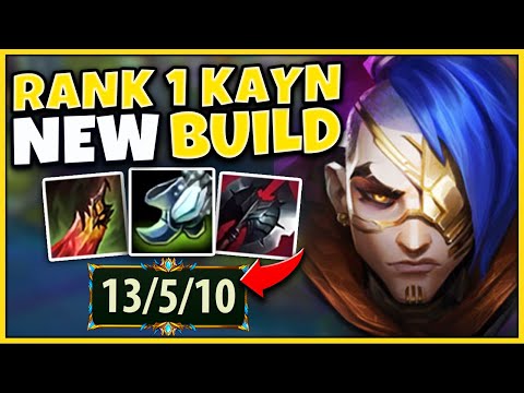 #1 KAYN WORLD TESTED NEW BUILD ON BLUE KAYN AND IT MELTS THROUGH EVERYONE - League of Legends