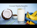 Coconut Matcha Smoothie with FAGE Total Recipe