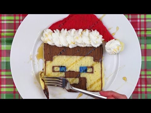 Pancake Ideas Minecraft Steve Pancake Art