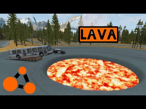 Cars vs Springboard and lava Jump | BeamNG Drive Crashes | BeamNG Drive to Music Remix !