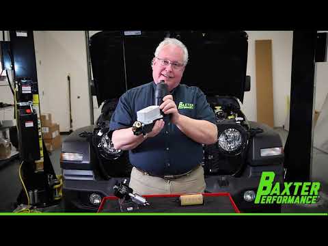 Pentastar 3.6 MS-201-BK Installation in a Jeep. Baxter Performance