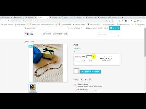 dynamic product by size prestashop module
