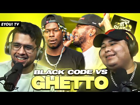 Reaction to GHETTO vs. BLACK CODE - The Best Flows Battle - Jony Beltrán and Tess