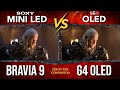 Sony BRAVIA 9 vs LG G4 OLED | Mini LED vs OLED TV Comparison