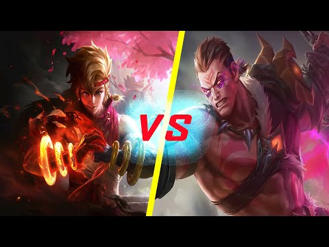 Yin vs Phoveus 1vs1.Mobile Legends Bang Bang