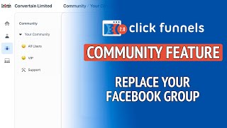 How to Use the Community Feature in Clickfunnels 2.0 - Clickfunnels 2.0 Tutorial 2024