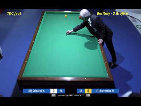CALDARISI vs SORRENTINO - 5^ PROVA BILIARDO BTP 2017 S.ANTONINO