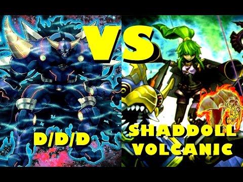 Real Life Yugioh - D/D/D vs SHADDOLL VOLCANIC | July 2016 Scrub League