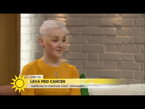 "Jag mår bra nu, så det är svårt att förstå att jag kommer dö för tidigt" - Nyhetsmorgon (TV4)