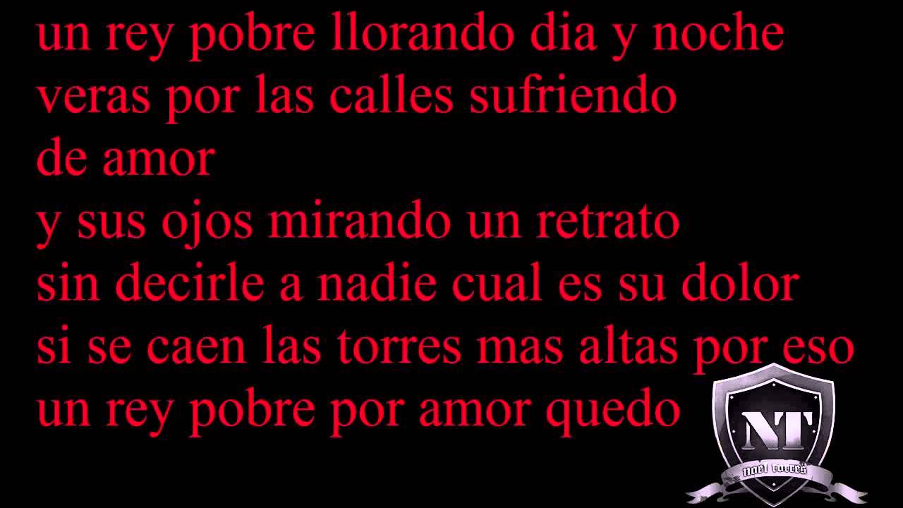 El Rey Pobre-Noel Torres[[2012]]..con letraa . Espinoza Paz