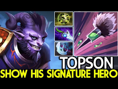 TOPSON [Riki] Show His Signature Hero Mid Beast Mode Dota 2
