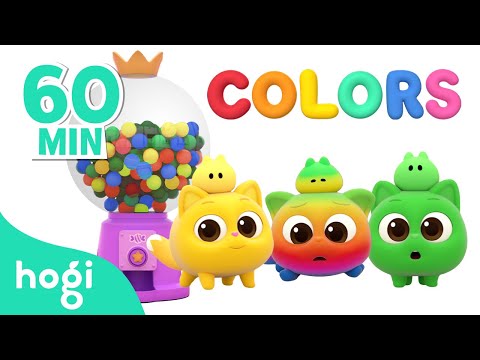 Learn Colors with Candies and more! | Learn Colors for Kids | Ninimo Colors | Hogi \u0026 Pinkfong