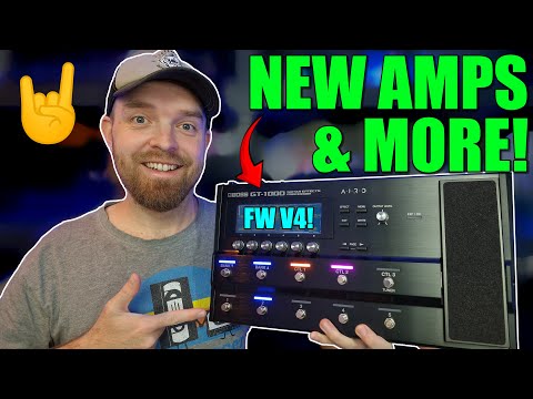 Boss GT-1000 Does High-Gain! (New V4 Firmware!)
