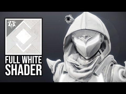 TRUE FULL WHITE SHADER Is Coming! DO NOT MISS THIS! - Destiny 2 Revenant