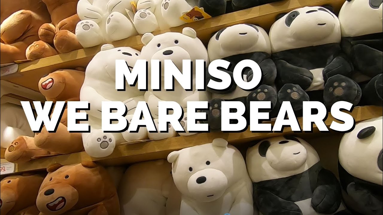 MINISO WE BARE BEARS | ADEL SULIT