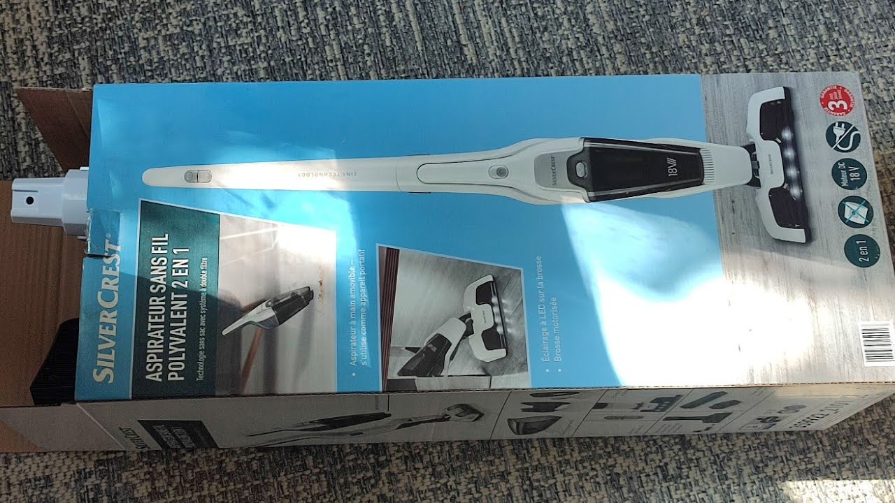 Déballage Aspirateur sans fil polyvalent 2 en 1 || Lidl