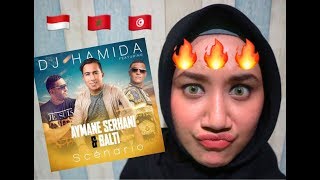 DJ Hamida feat Aymane Serhani &amp; Balti -&quot; Scénario&quot; (clip officiel) Reaction from INDONESIA