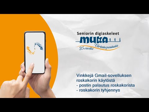Vinkkejä Gmail-sovelluksen roskakorin käytöstä. Postin palautus roskakorista ja roskakorin tyhjennys