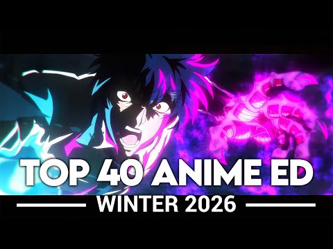 My Top 40 Anime Endings - Winter 2026