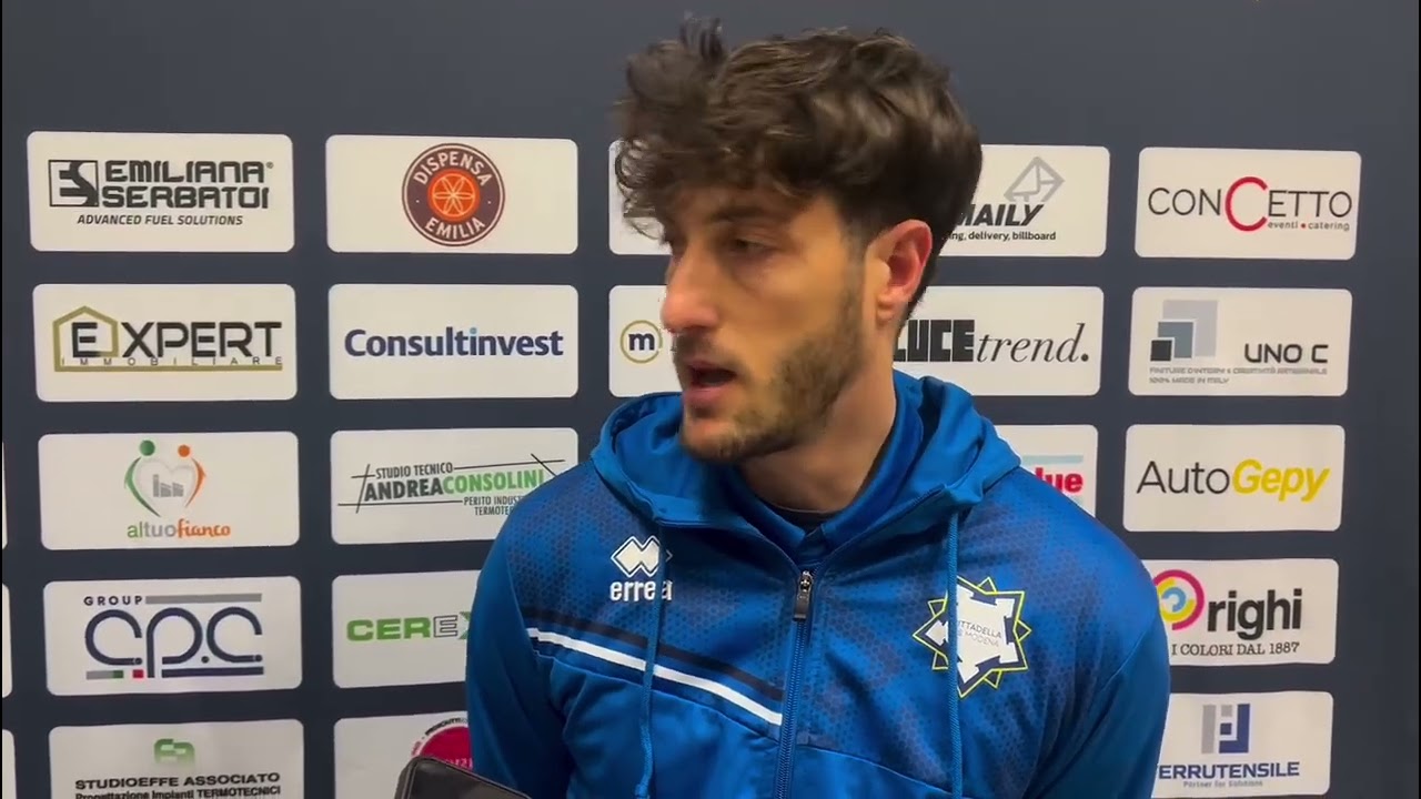 IL VICE ALLENATORE DEL CITTADELLA VIS MODENA, DAMIANO BERTANI: ‘UN BUON SECONDO TEMPO NON E’ BASTATO’