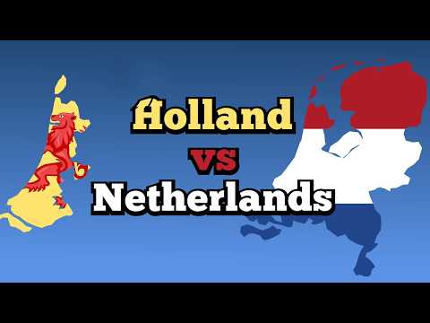 #география | Разница между Голландией и Нидерландами. Фото.