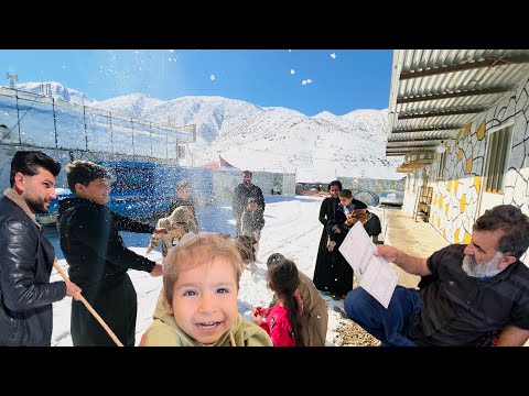 ☃️🌤Little Laughs in the Snow,😭 💔A Big Family Longing for Najmeh