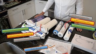Installing Pre Filters on WECO VGRO Undersink Reverse Osmosis Water Filter Systems