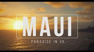 Maui from the sky | 4k view of Paradise