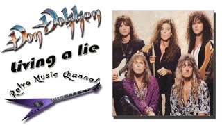 Don Dokken - Living a lie 🎧(lyrics)🎵